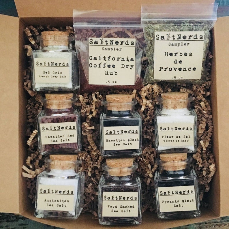 host gift idea: salty sampler set