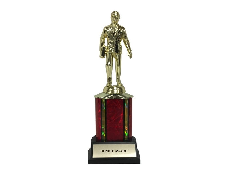 gift ideas for the desk and for coworkers - Dundie Award