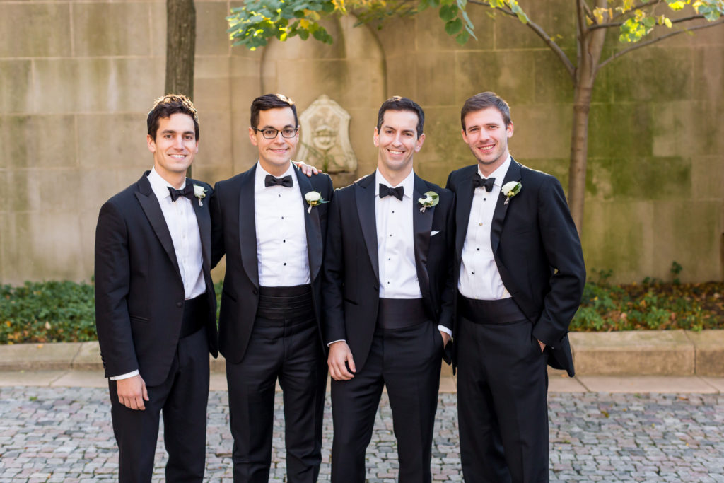 Meridian House wedding men's attire black tux