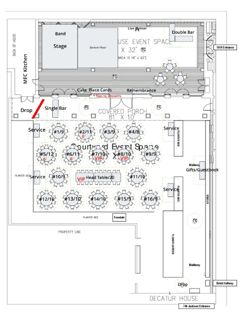 Decatur house floor plan Bellwether Events