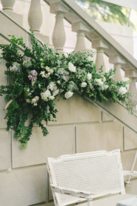 Dumbarton House wedding reception sweetheart table