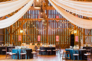 Riverside on the Potomac wedding reception barn