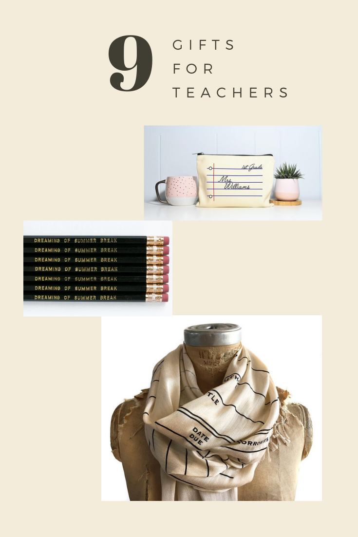 9 gifts ideas for teacher appreciation