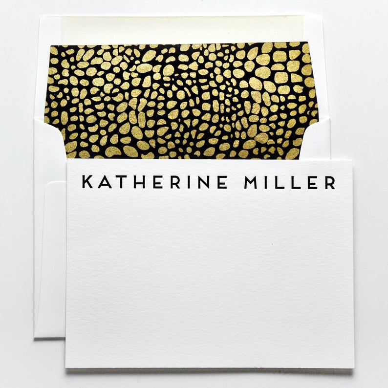 personalized stationery  - gifts made in DC