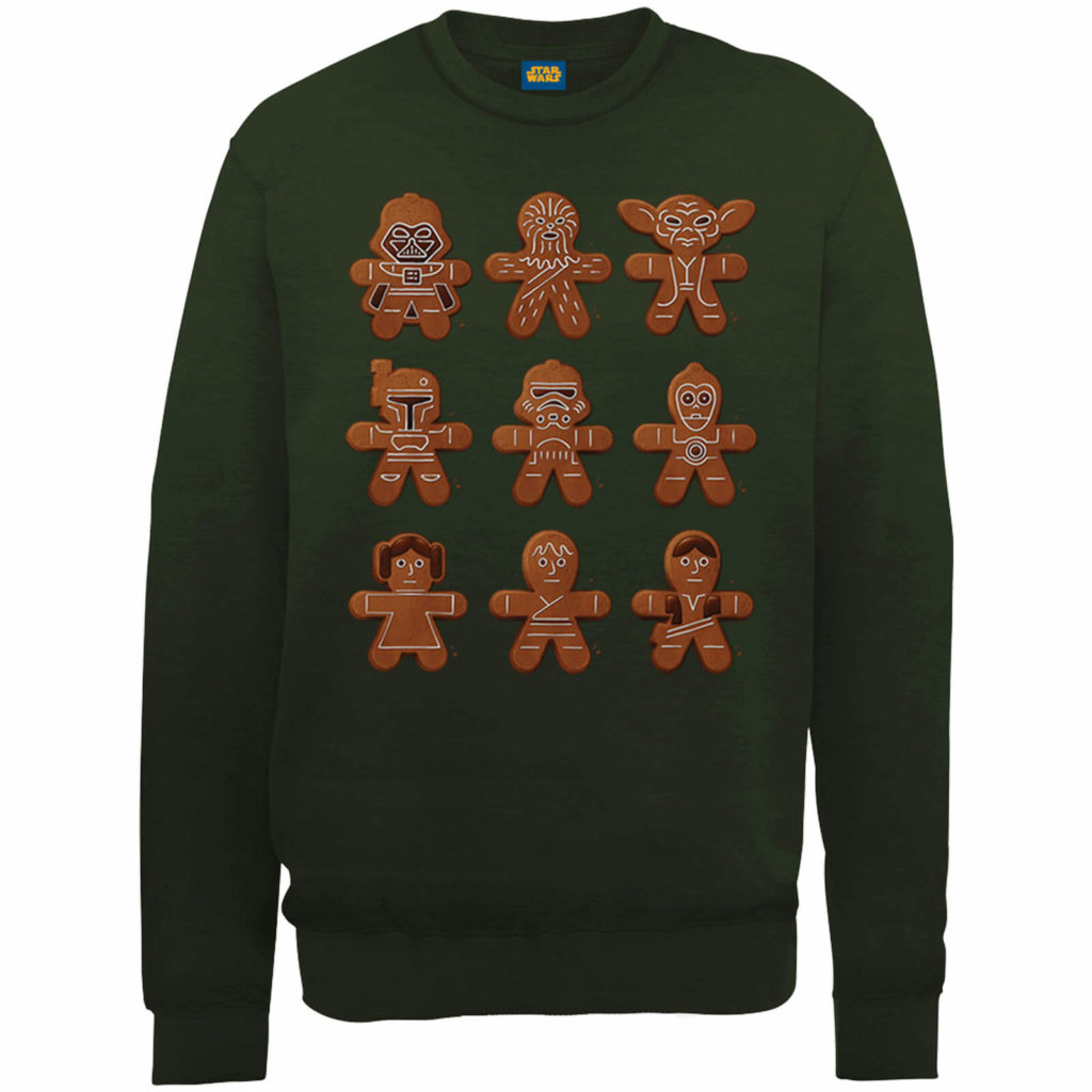 Star Wars Christmas sweater sweatshirt gingerbread men - gift idea