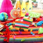 rainbow donkey burro mini pinata party favor cinco de mayo