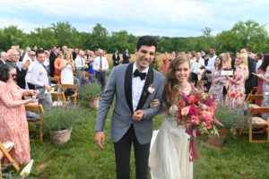 Virginia family farm wedding - tented