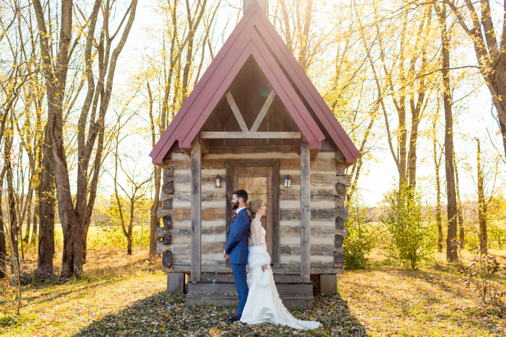colorful autumn barn wedding leesburg virginia chapel first look