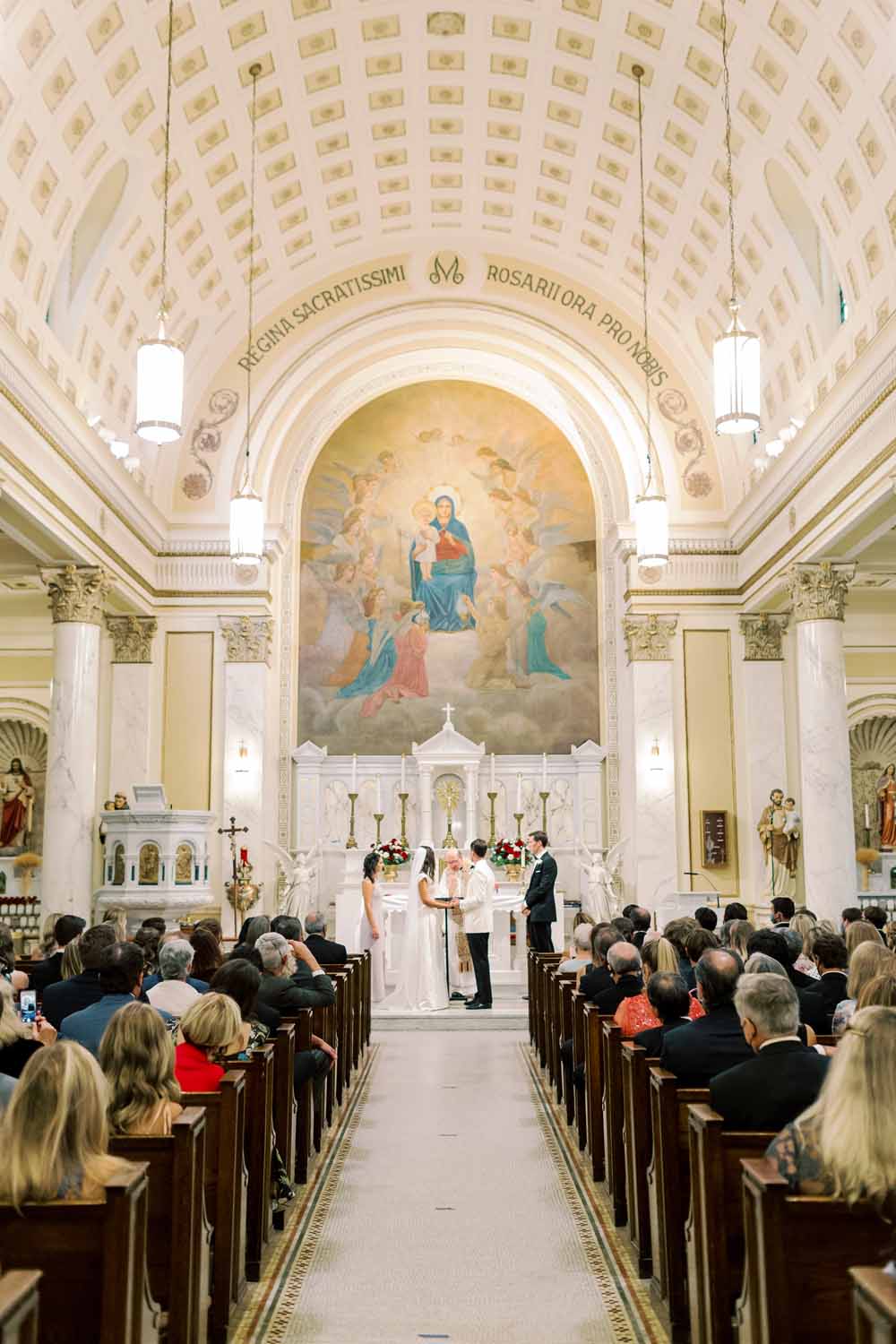 holy rosary wedding DC