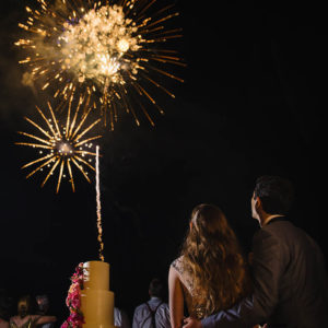 Fireworks at a DC Private Residence Wedding, planned by Bellwether Events