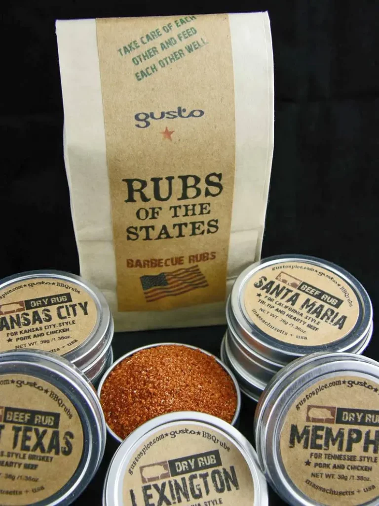 BBQ rubs kit rom across the US
