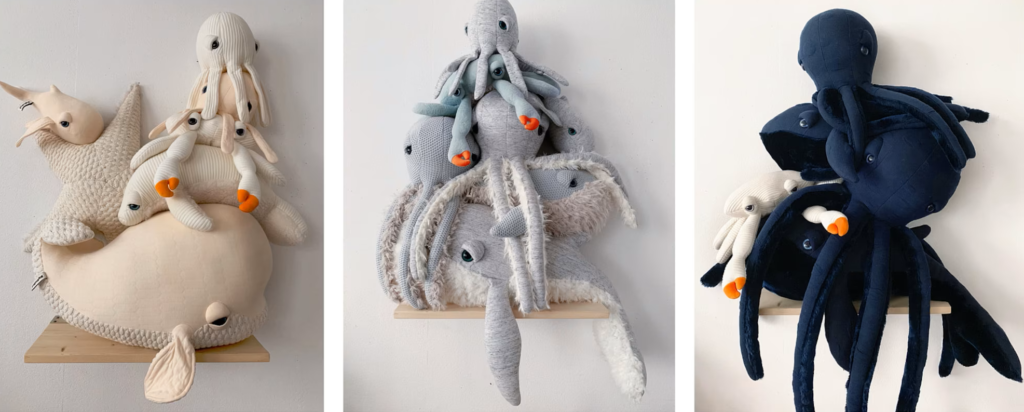 handmade gift ideas - large stuffed animals for kids