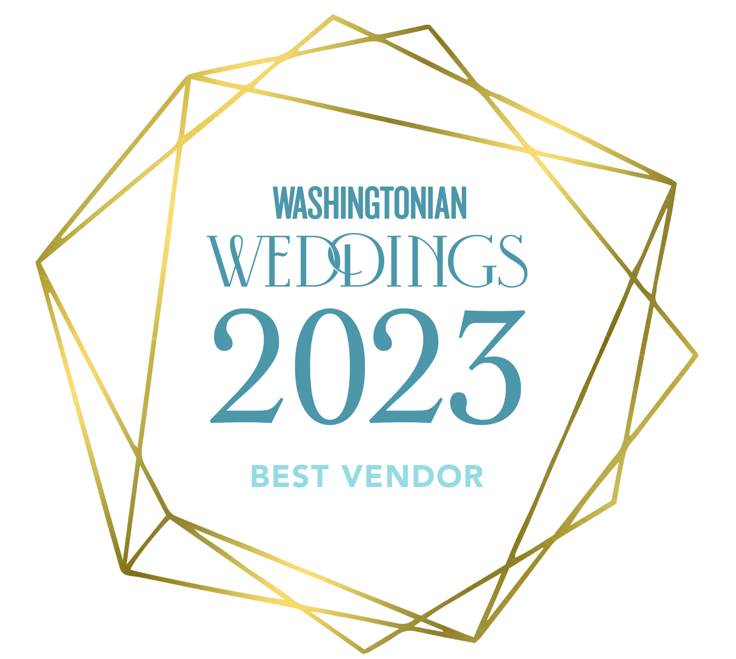 Washingtonian 2023 Best Wedding Vendor