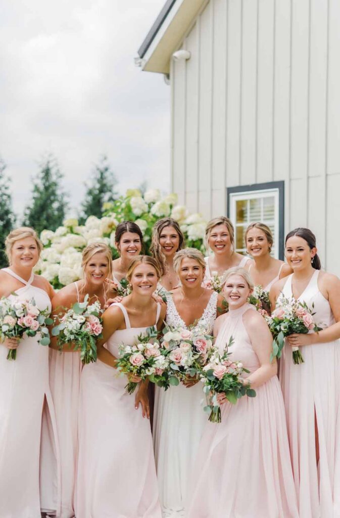 Shadow Creek white barn wedding Virginia - 