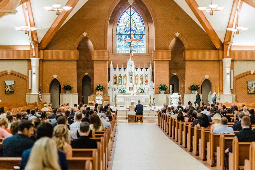 St. Theresa's Catholic Church wedding - Ashburn Virginia Loudoun