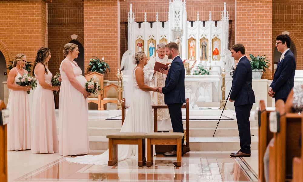 St. Theresa's Catholic Church wedding - Ashburn Virginia Loudoun