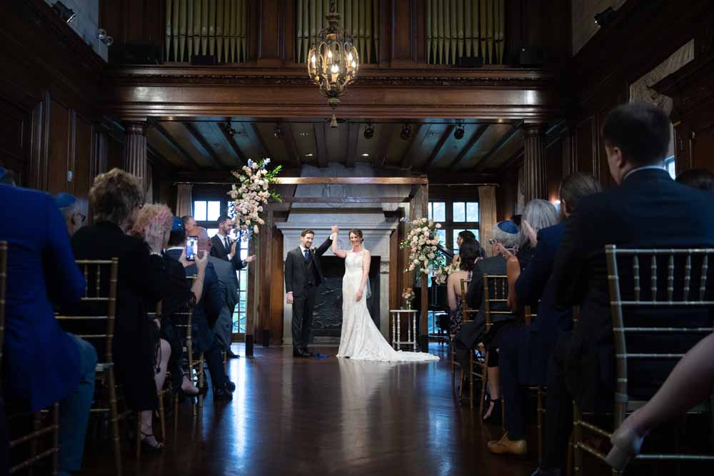 Strathmore Mansion Maryland wedding - Jewish ceremony - pastel colors - intimate wedding