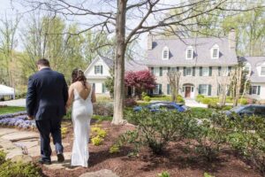 Great Falls Virginia private home Wedding