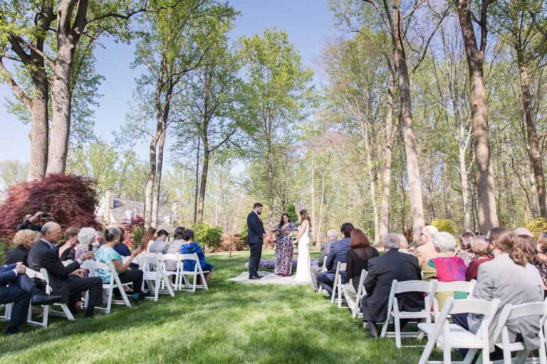 Great Falls, Virginia, Backyard Wedding - Bellwether Events