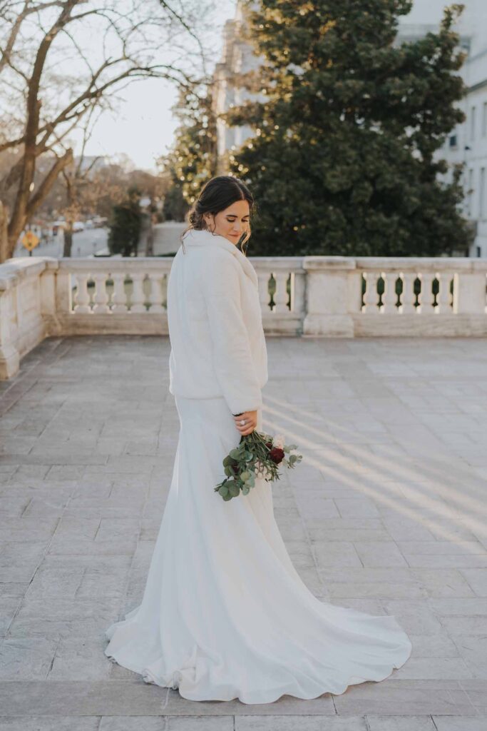 DC Winter Wedding at Daughters of the American Revolution