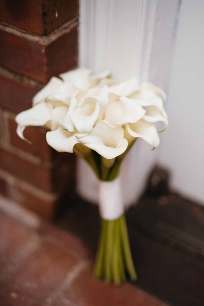 white calla lily wedding bouquet bridal bouquet 