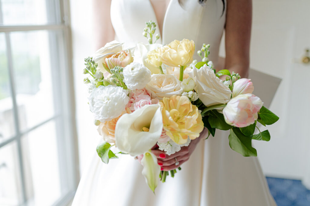 pastel spring wedding bouquet bridal bouquet 
