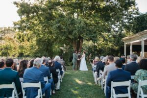 Cedar-Knoll-Restaurant-Virginia-Wedding ceremony