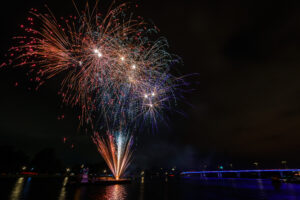 Dockmaster Building Wharf DC birthday party fireworks