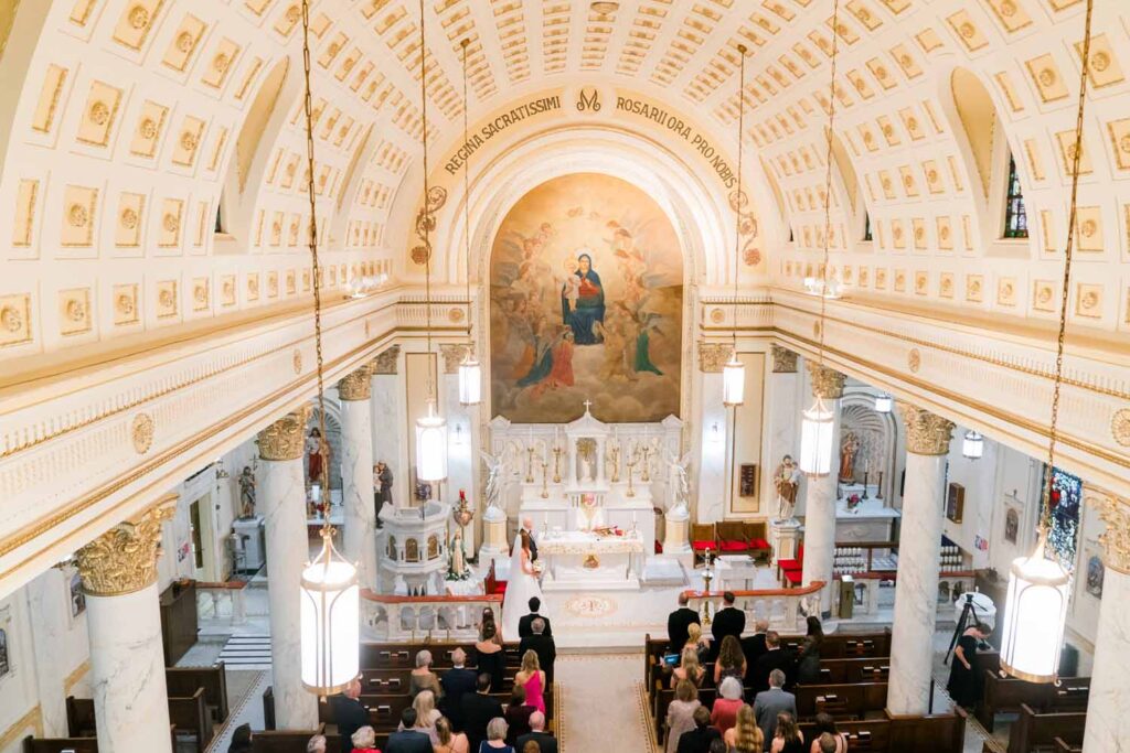 holy rosary catholic church dc wedding