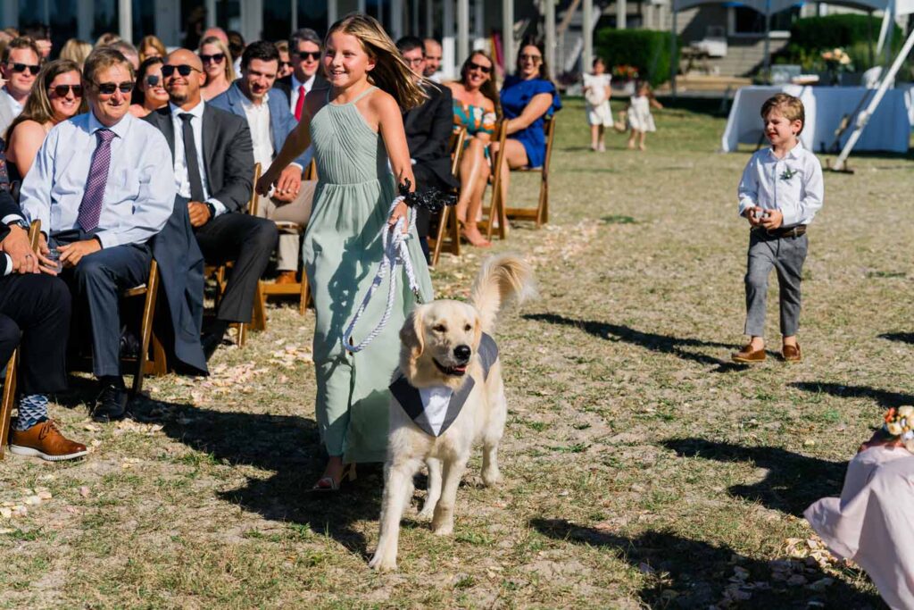 Tred Avon Yacht Club Wedding Oxford Maryland waterfront ceremony tented reception