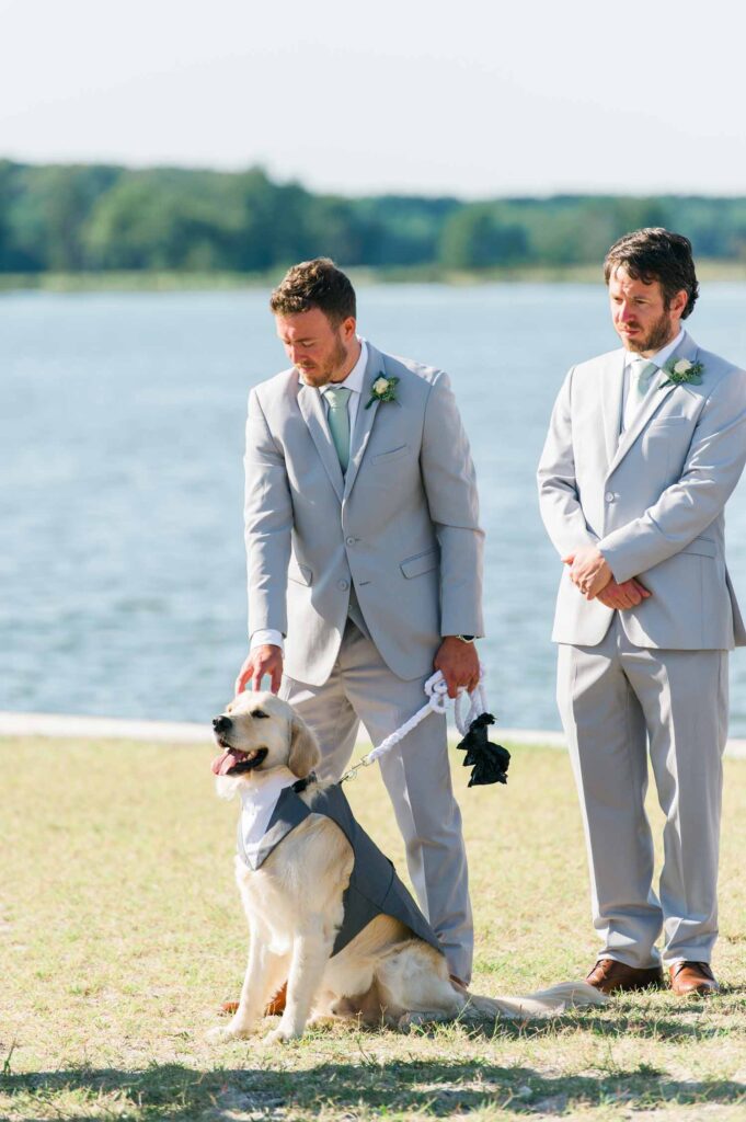 Tred Avon Yacht Club Wedding Oxford Maryland waterfront ceremony tented reception