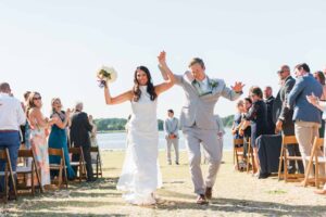 Tred Avon Yacht Club Wedding Oxford Maryland waterfront ceremony tented reception