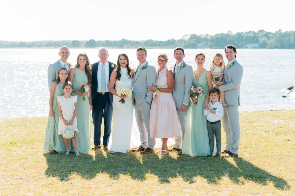 Tred Avon Yacht Club Wedding Oxford Maryland waterfront ceremony tented reception