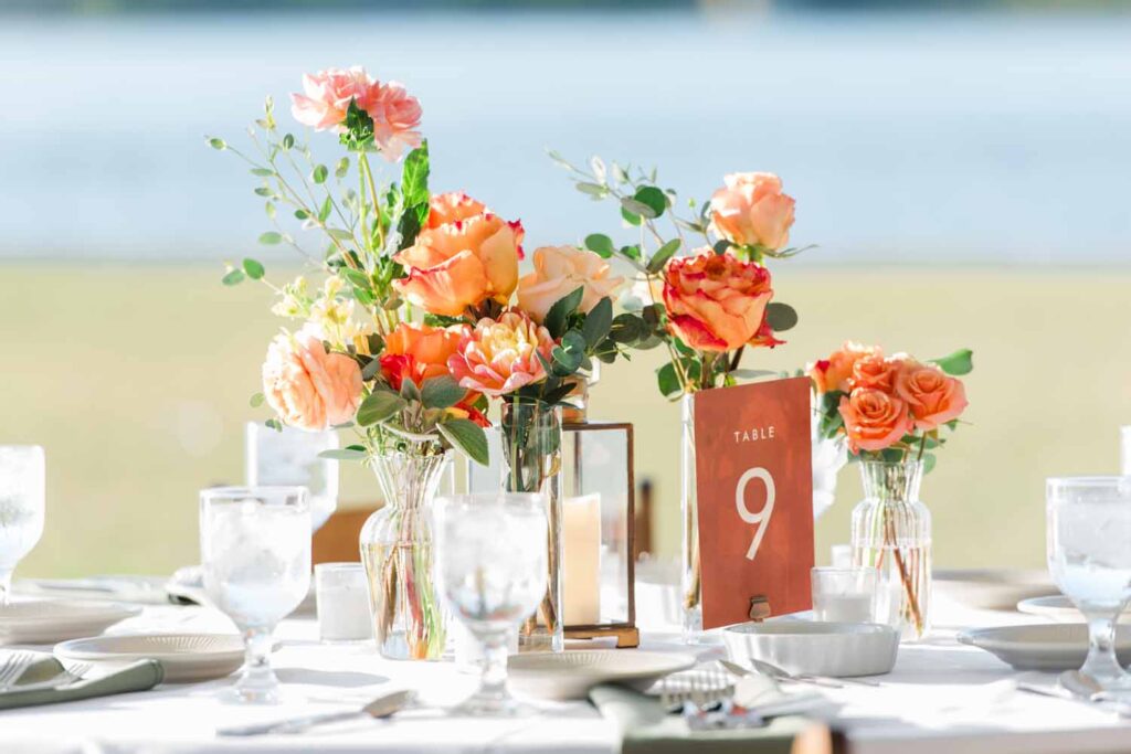 Tred Avon Yacht Club Wedding Oxford Maryland waterfront ceremony tented reception