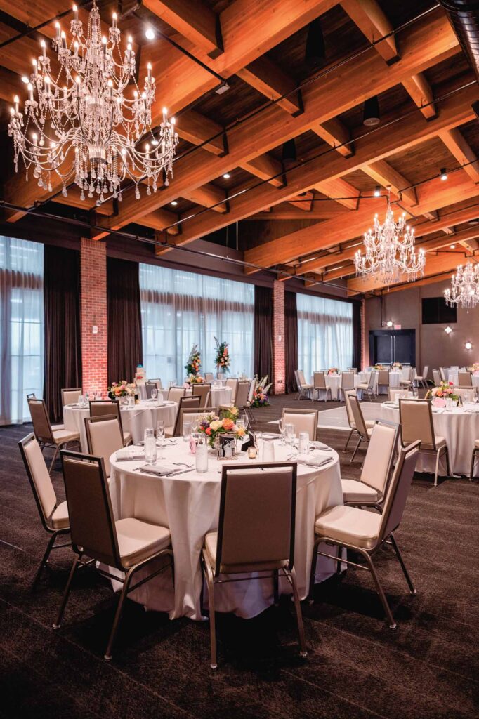 Archer Hotel Tysons wedding reception rooftop ballroom