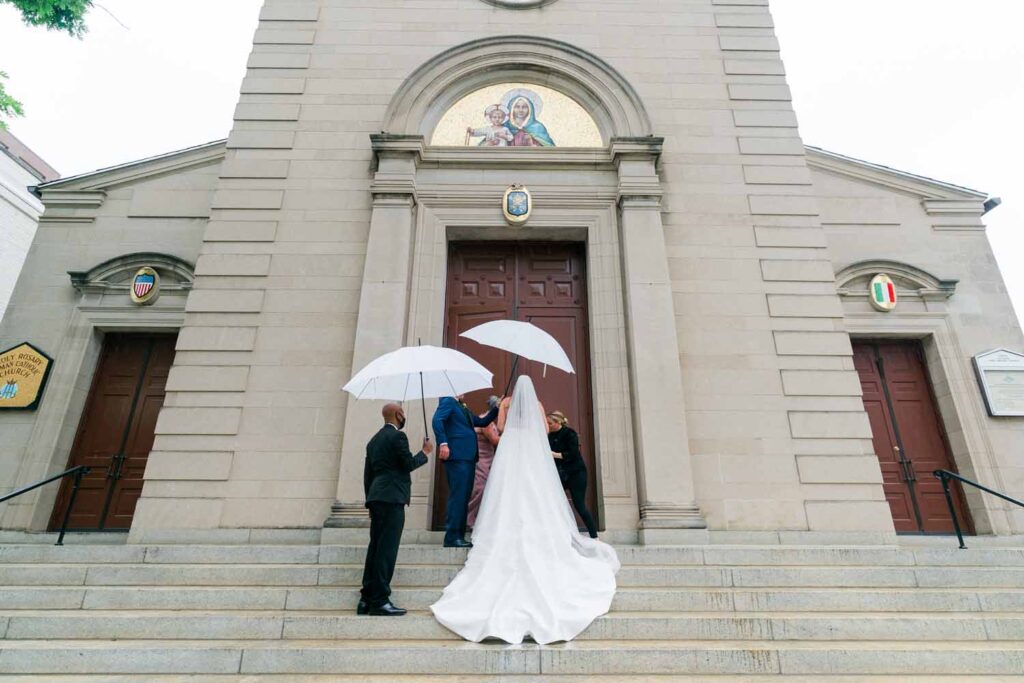 Hotel Monaco DC wedding reception - Holy Rosary DC Catholic wedding ceremony