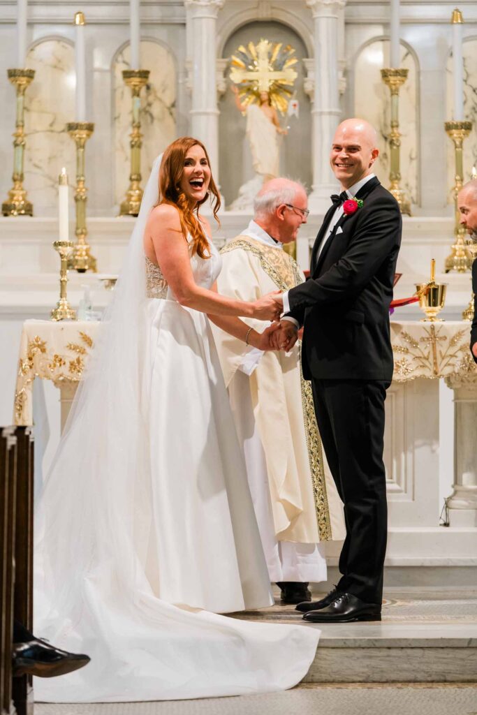 Hotel Monaco DC wedding reception - Holy Rosary DC Catholic wedding ceremony