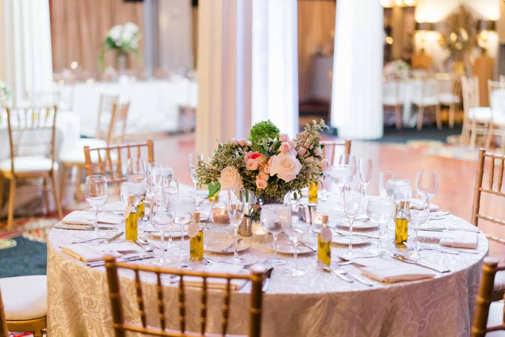 Hotel Monaco DC wedding reception