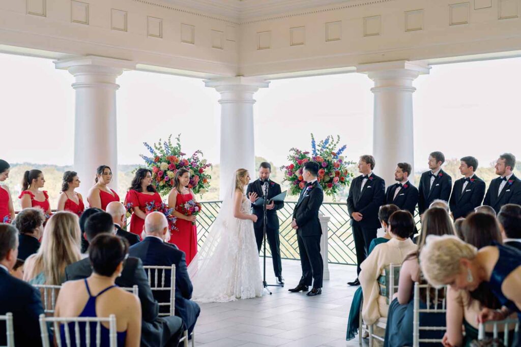 Washington Golf and Country Club wedding Virginia
