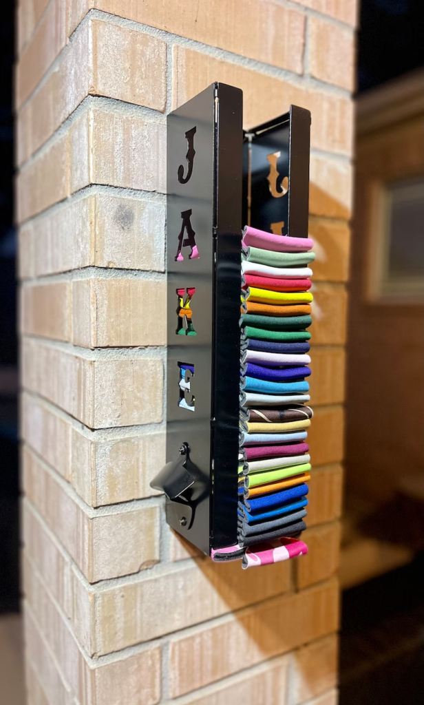 Personalized Koozie holder and bottle opener - Father's Day Gift Guide idea