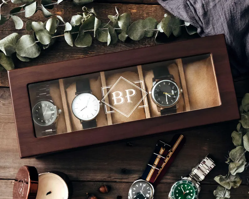 Custom watch box - Father's Day Gift Guide idea