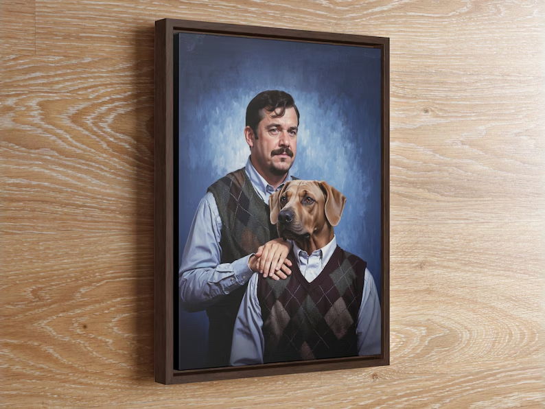 funny custom portrait - Father's Day Gift Guide idea